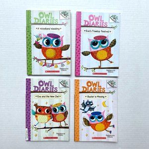 OWL DIARIES Books Rebecca Elliott Scholastic